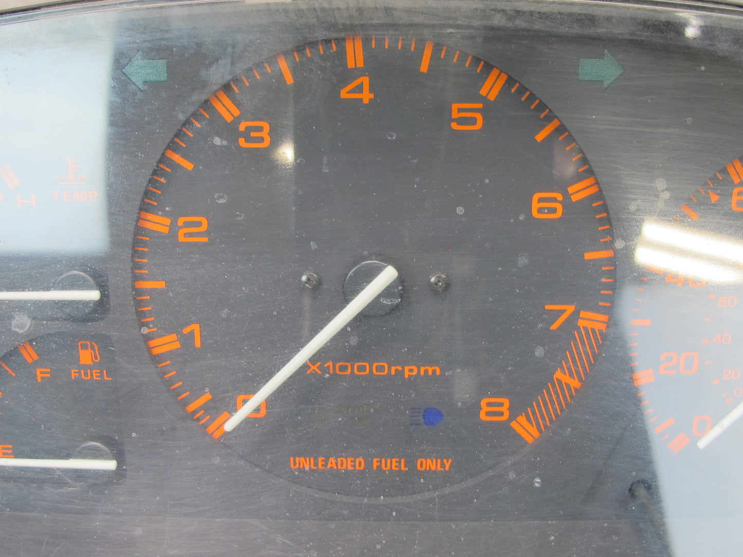 86-88 Mazda RX7 FC3S M/T NON Turbo Instrument Cluster Gauge Speedometer OEM