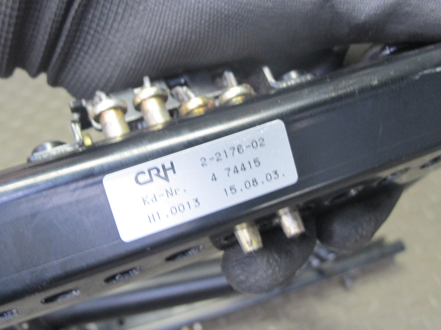 1997-2004 Porsche Boxster 986 Front Right Side Seat Lower Frame Track Rail