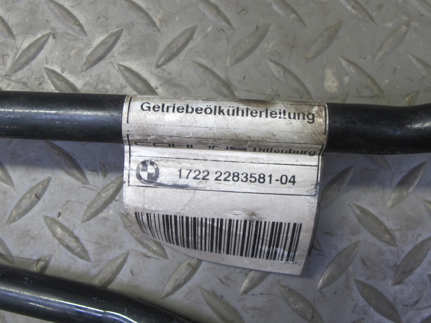2008-2013 BMW E90 E92 E93 M3 Manual Transmission Oil Cooler Hose Pipe Line Set