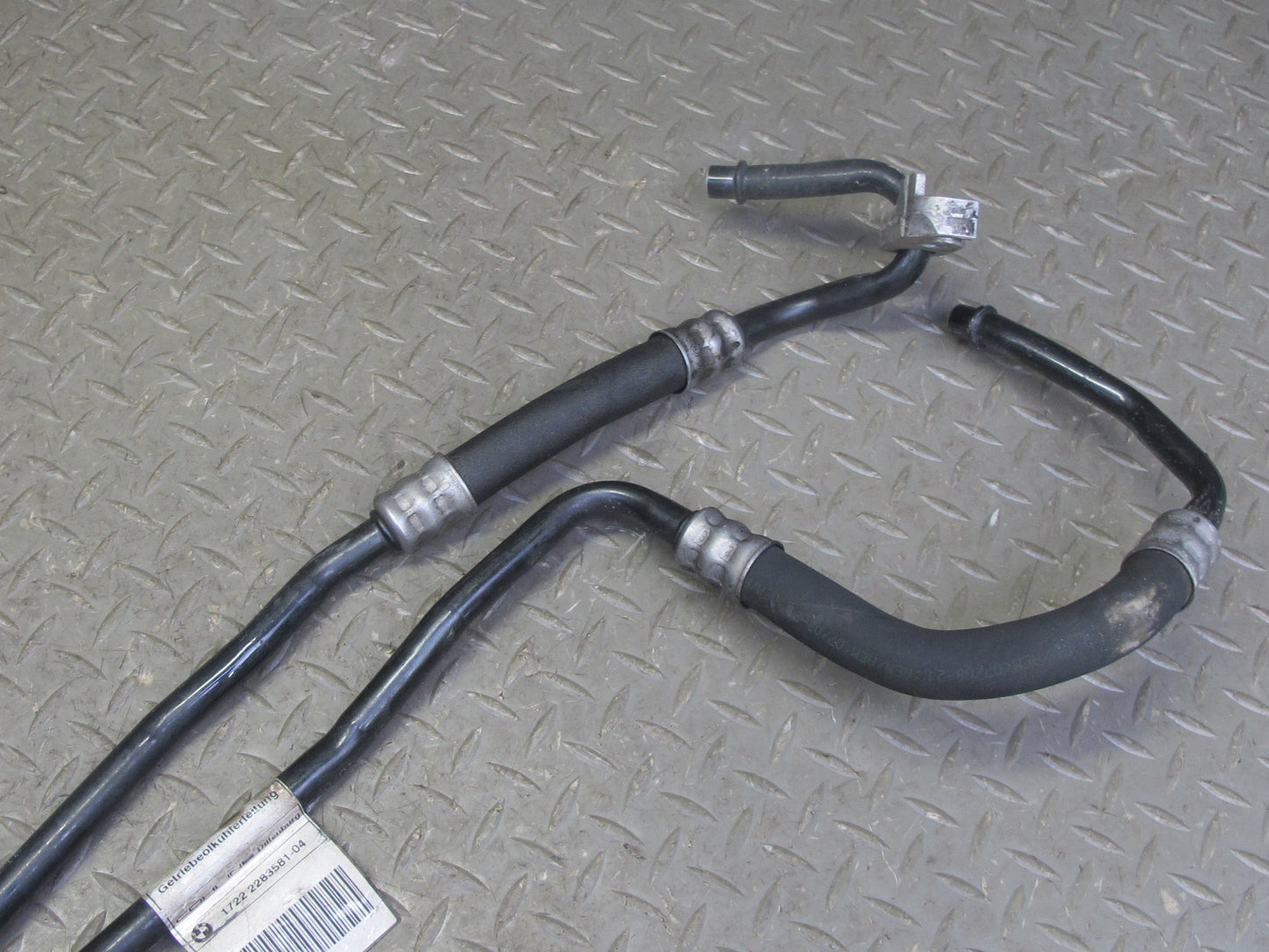 2008-2013 BMW E90 E92 E93 M3 Manual Transmission Oil Cooler Hose Pipe Line Set