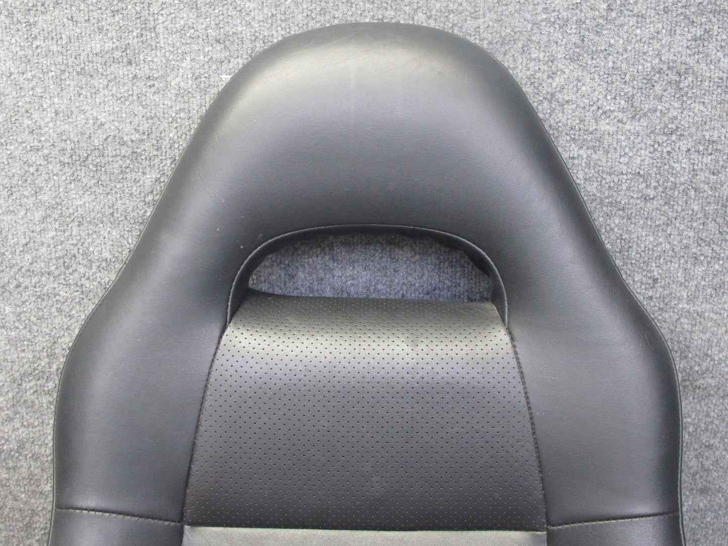 03-05 Toyota MR2 Spyder Right Passenger Leather Seat Upper Cushion Black 50K OEM