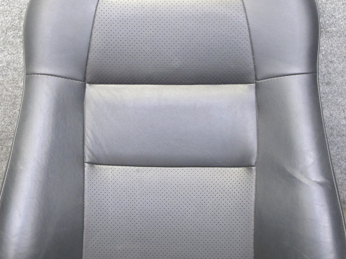 03-05 Toyota MR2 Spyder Right Passenger Leather Seat Upper Cushion Black 50K OEM