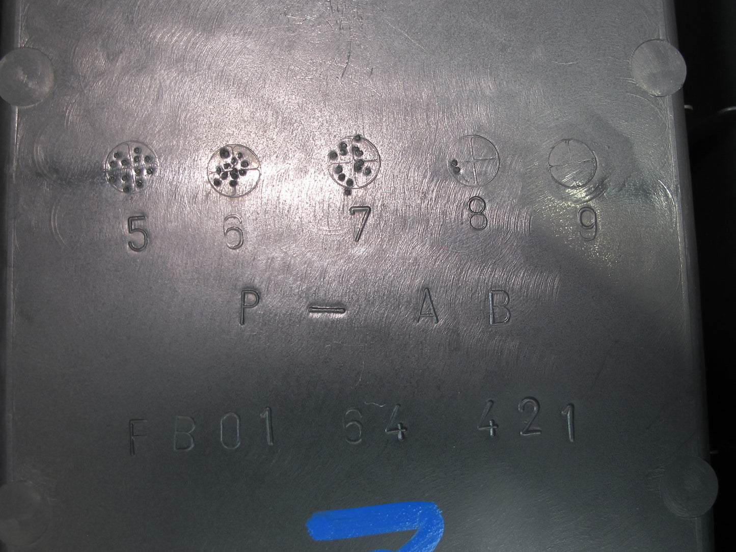 86-88 Mazda RX7 FC3S Center Console Trim Cover Panel w Armrest OEM