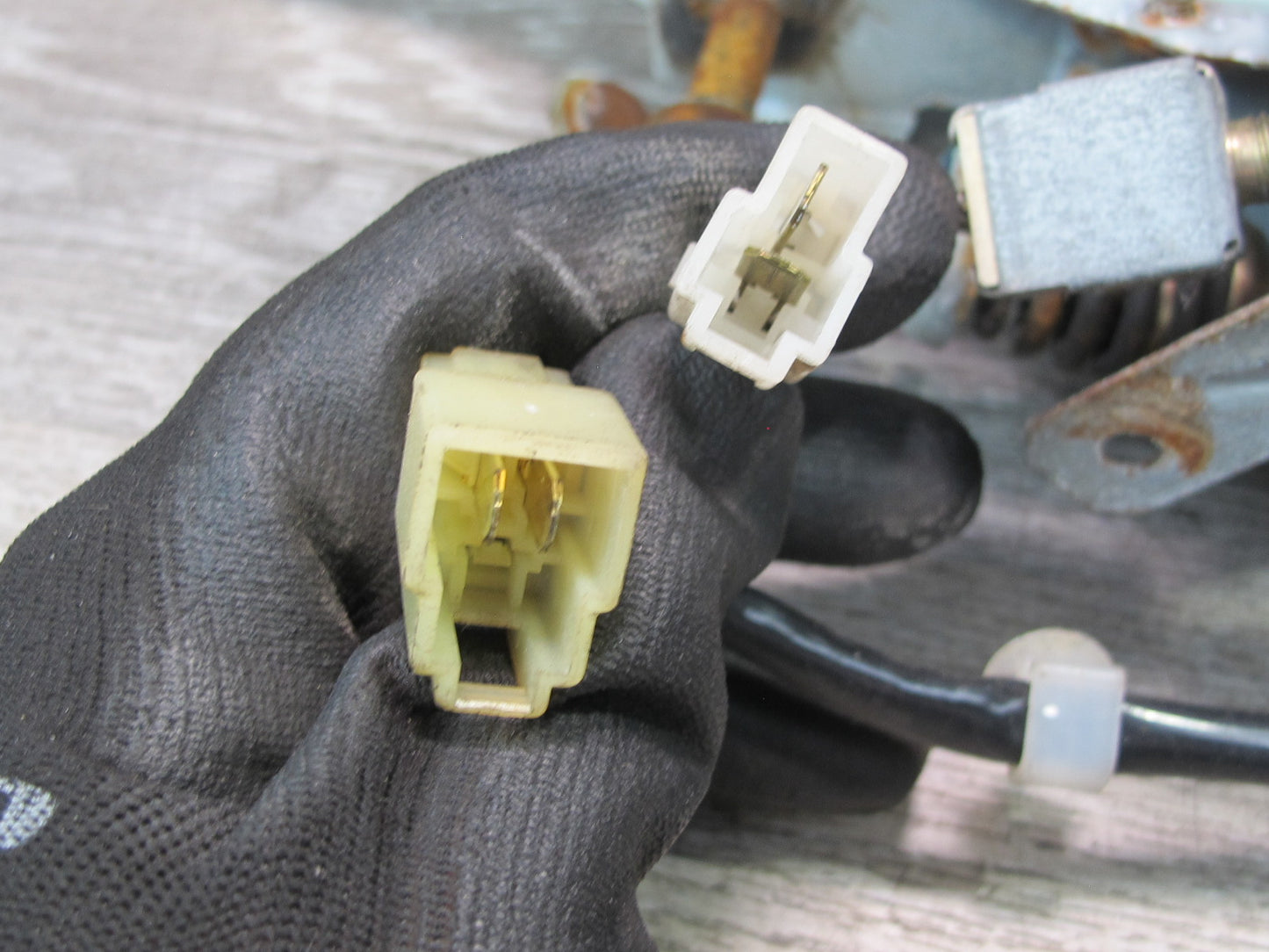 86-88 Mazda RX7 FC3S M/T Gas Accelerator Brake Clutch Pedal Set OEM