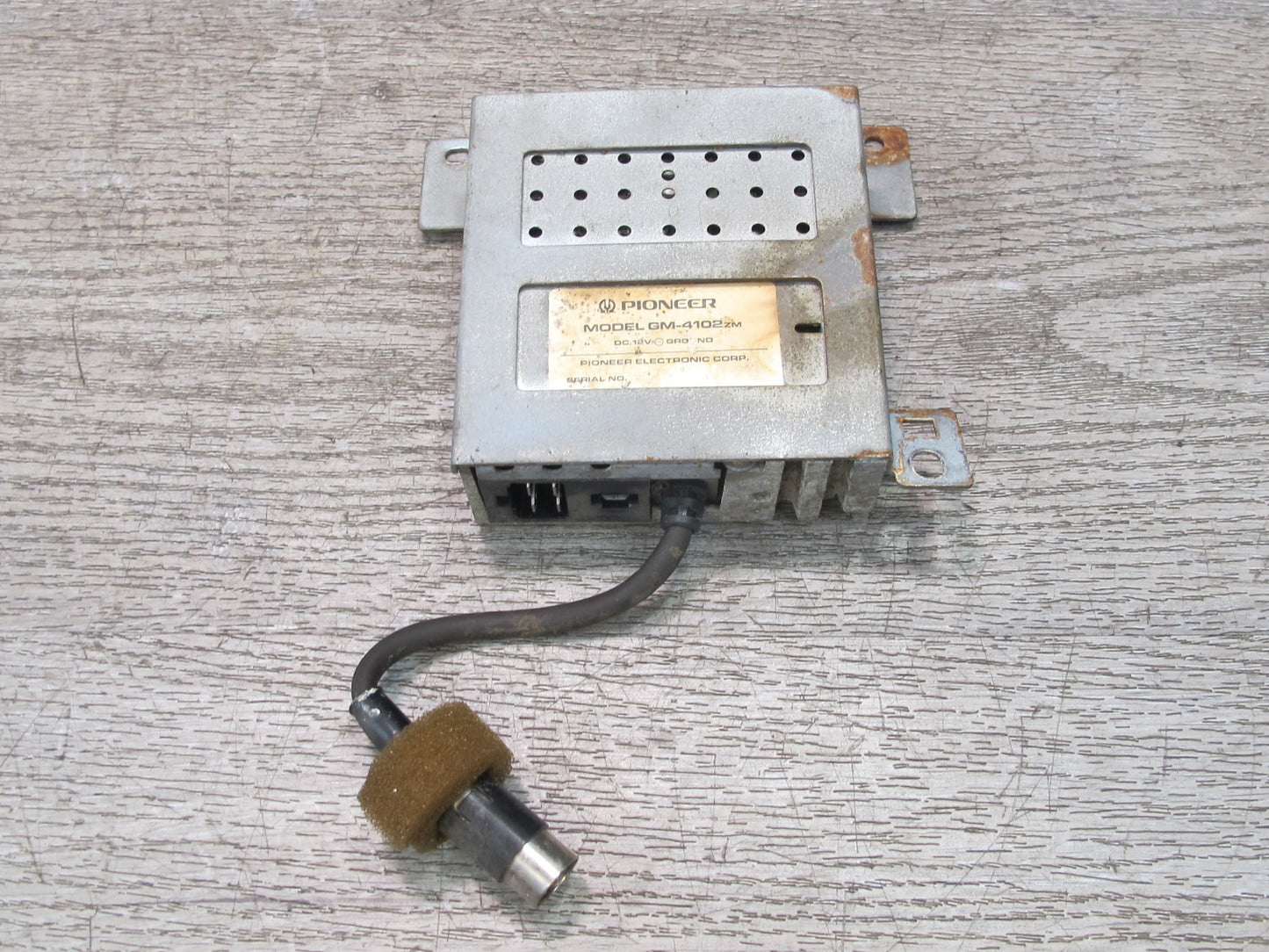 86-88 Mazda RX7 FC3S Pioneer Radio Stereo Audio AMP Amplifier GM-4102ZM OEM