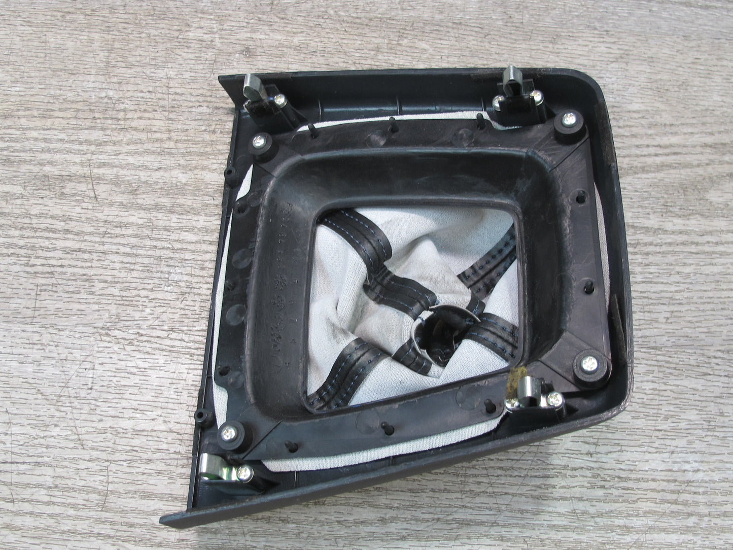 86-88 Mazda RX7 M/T Manual Transmission Shifter Trim Bezel w Boot OEM