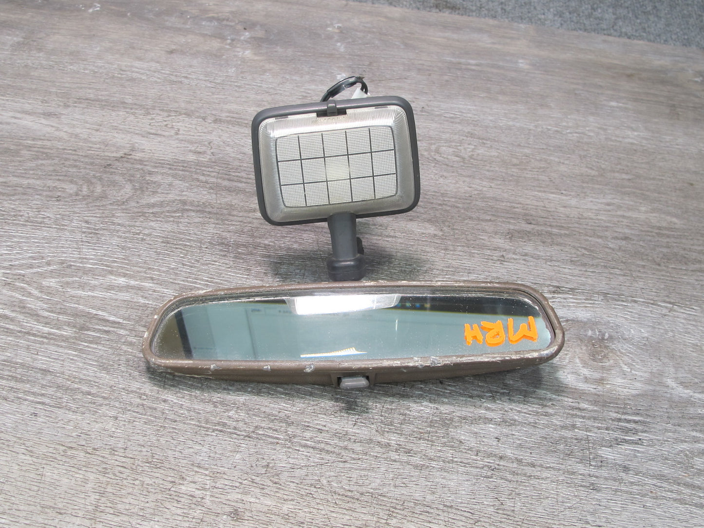 88-91 Mazda RX7 FC3S Convertible Manual Dimming Interior Rear View Mirror OEM