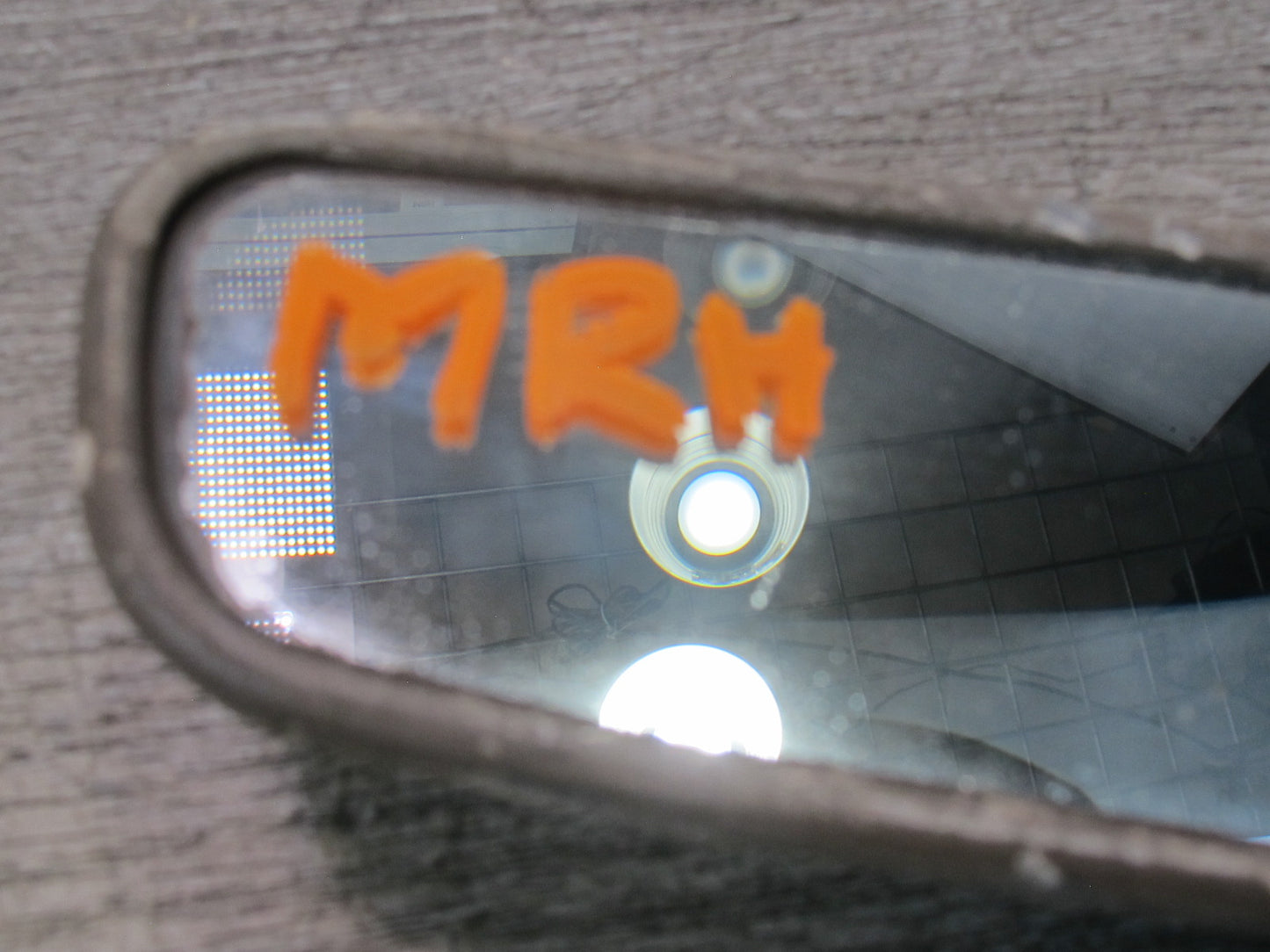 88-91 Mazda RX7 FC3S Convertible Manual Dimming Interior Rear View Mirror OEM