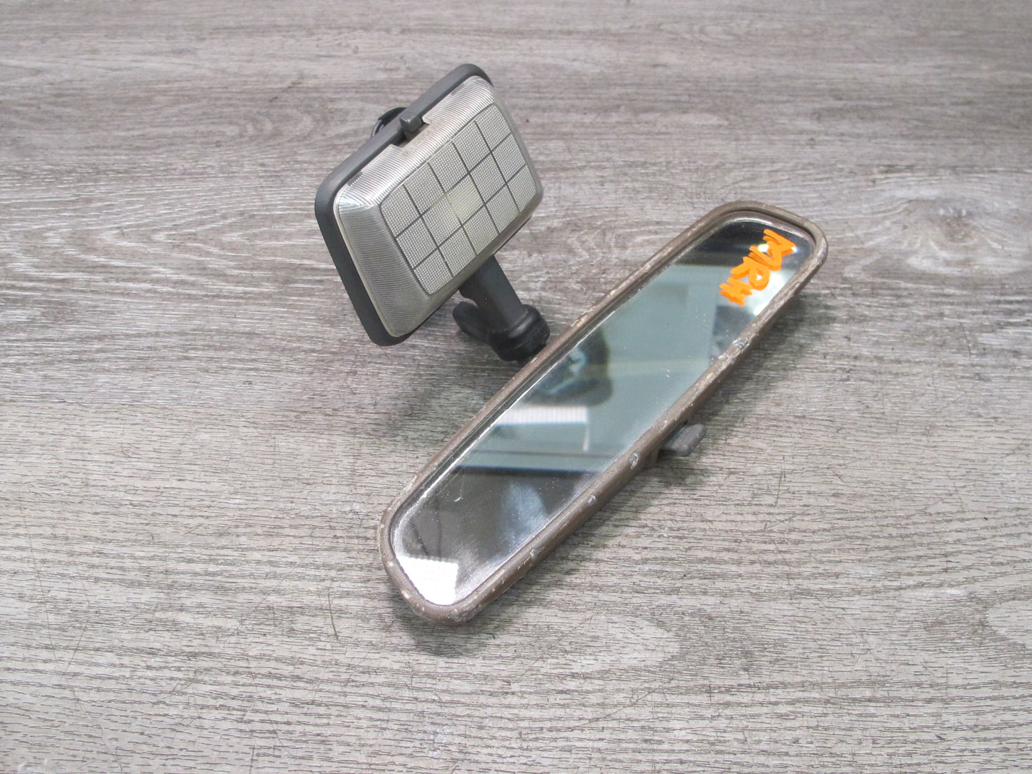 88-91 Mazda RX7 FC3S Convertible Manual Dimming Interior Rear View Mirror OEM