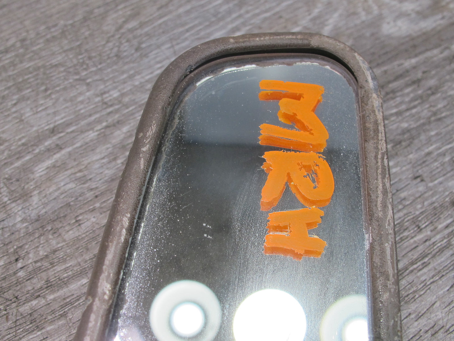 88-91 Mazda RX7 FC3S Convertible Manual Dimming Interior Rear View Mirror OEM