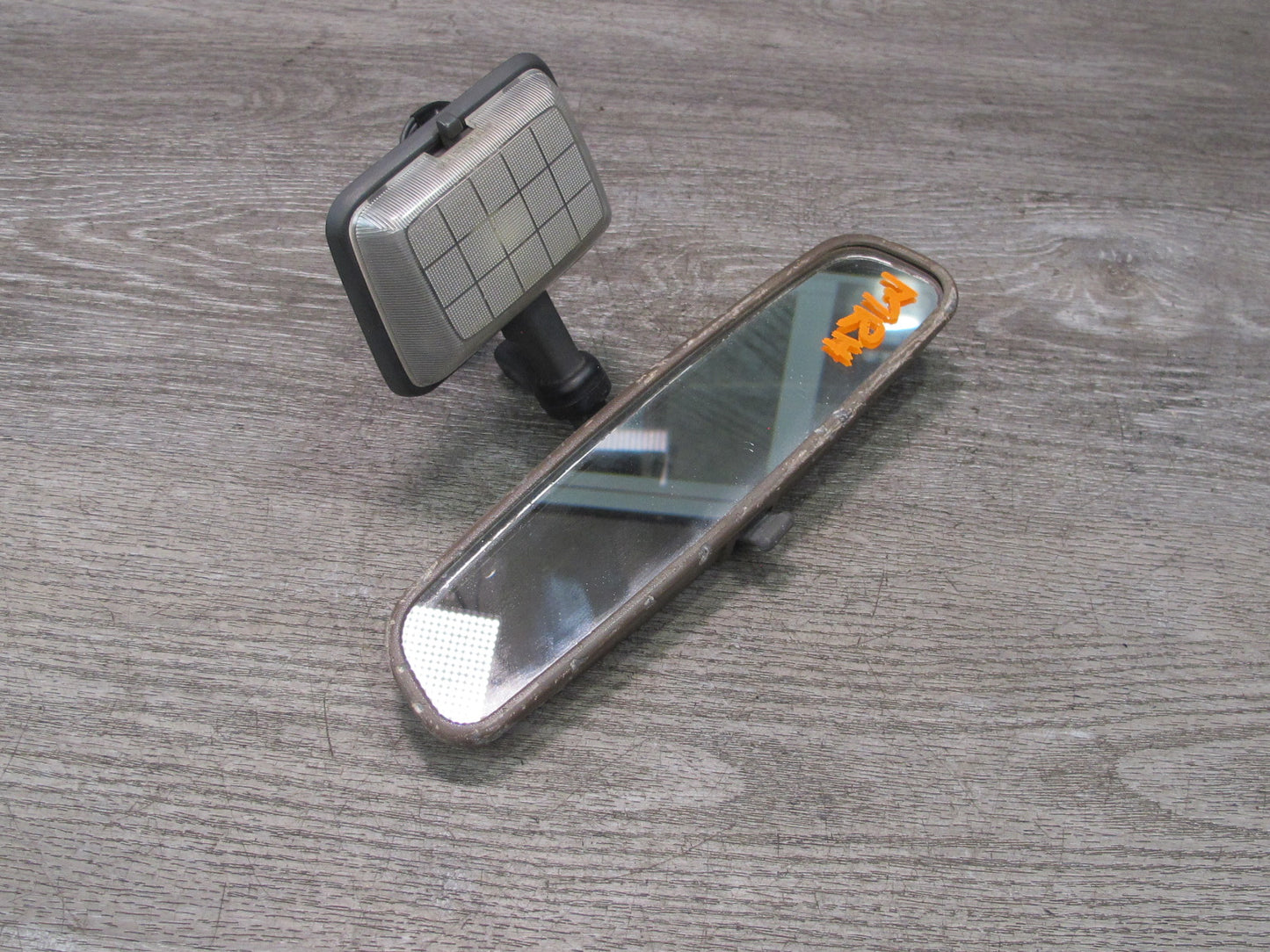 88-91 Mazda RX7 FC3S Convertible Manual Dimming Interior Rear View Mirror OEM