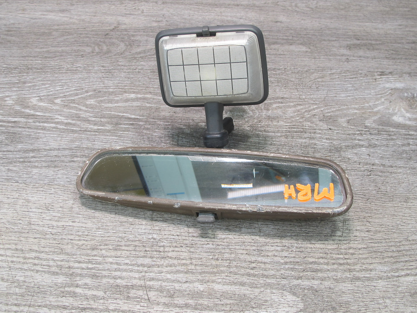 88-91 Mazda RX7 FC3S Convertible Manual Dimming Interior Rear View Mirror OEM
