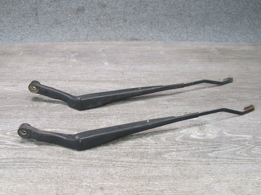 86-91 Mazda RX7 Set of 2 Front Left & Right Windshield Wiper Arm OEM