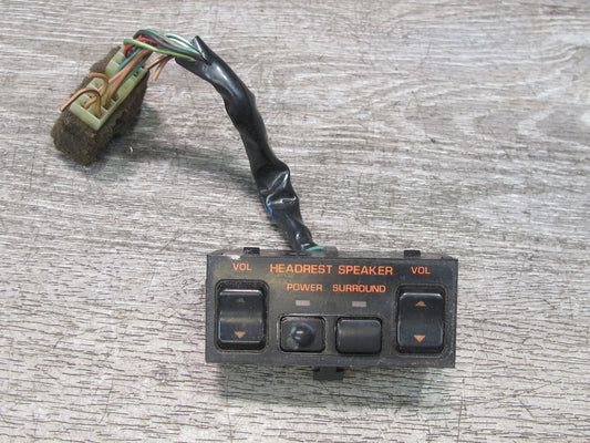 86-91 Mazda RX7 FC3S Center Console Headrest Speaker Control Button Switch OEM