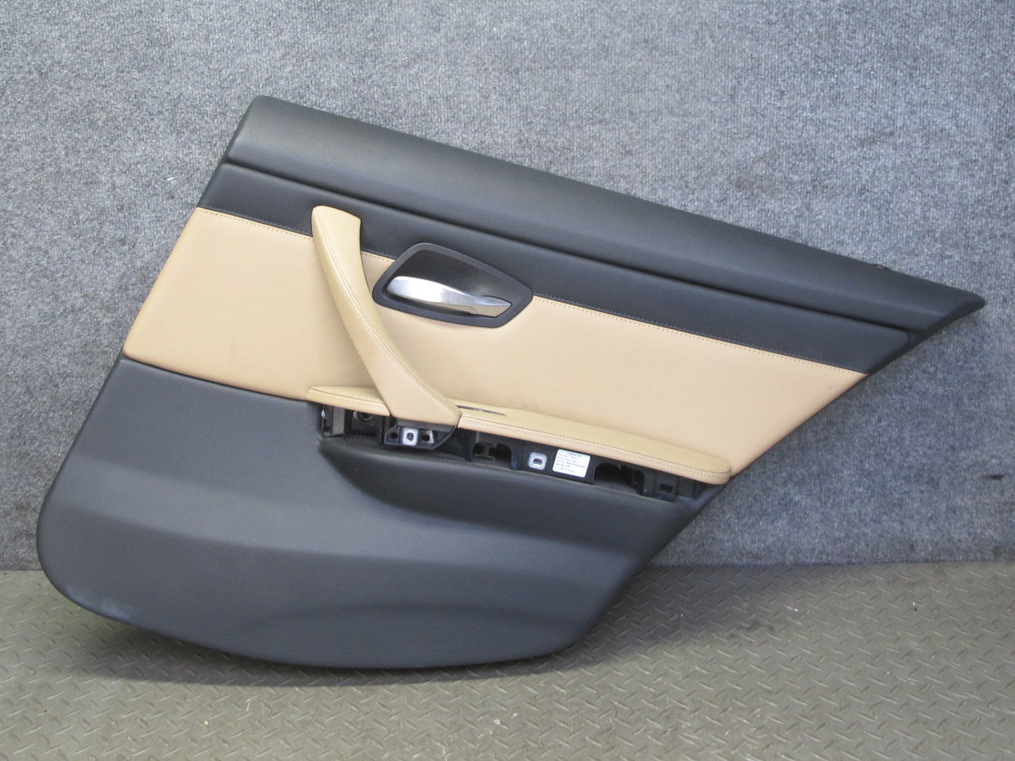 2008-2011 BMW E90 M3 Sedan Rear Left & Right Door Interior Trim Cover Panel Set