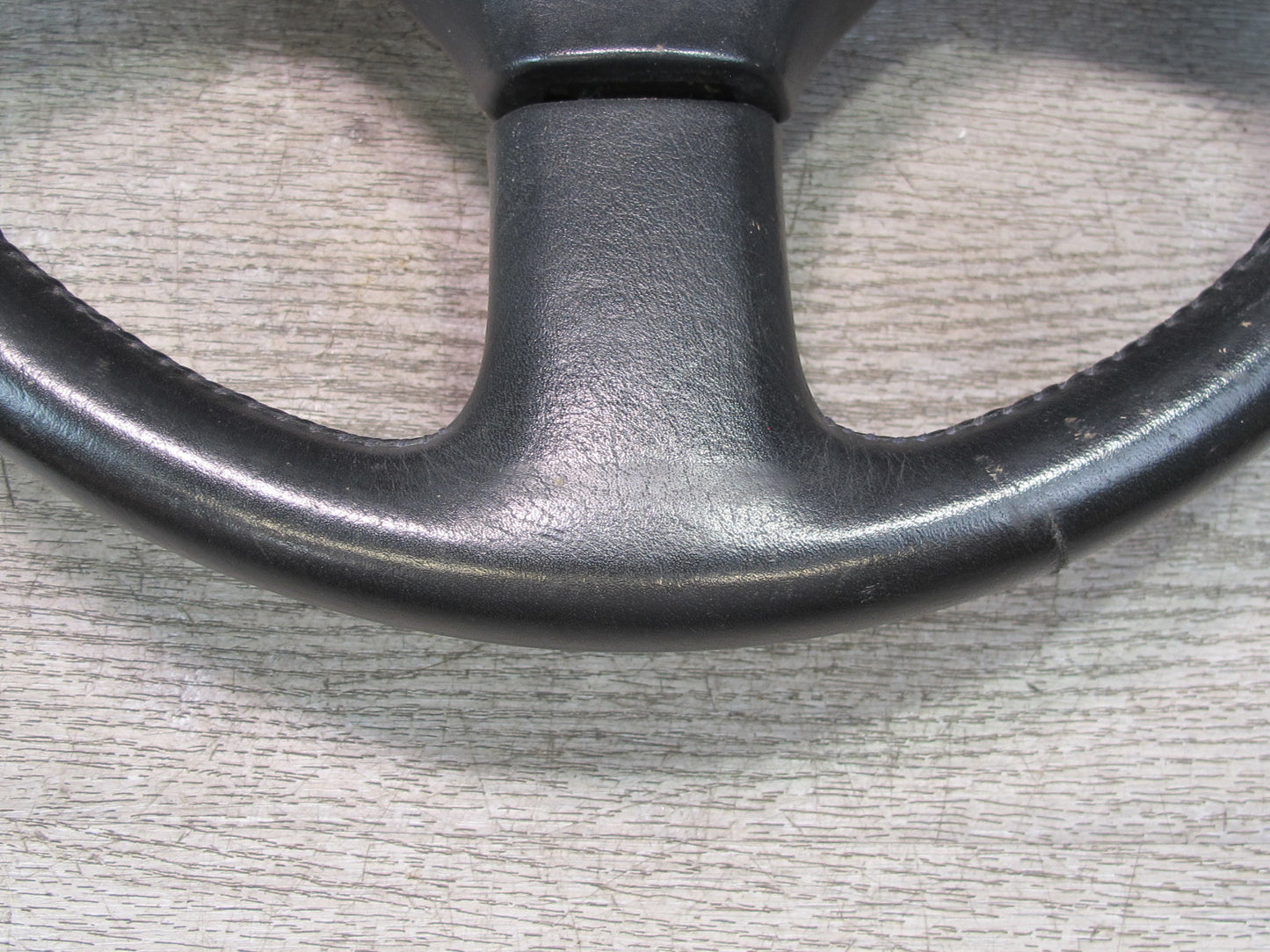 86-91 Mazda RX7 FC3S NON Turbo 3-SPOKE Leather Steering Black OEM