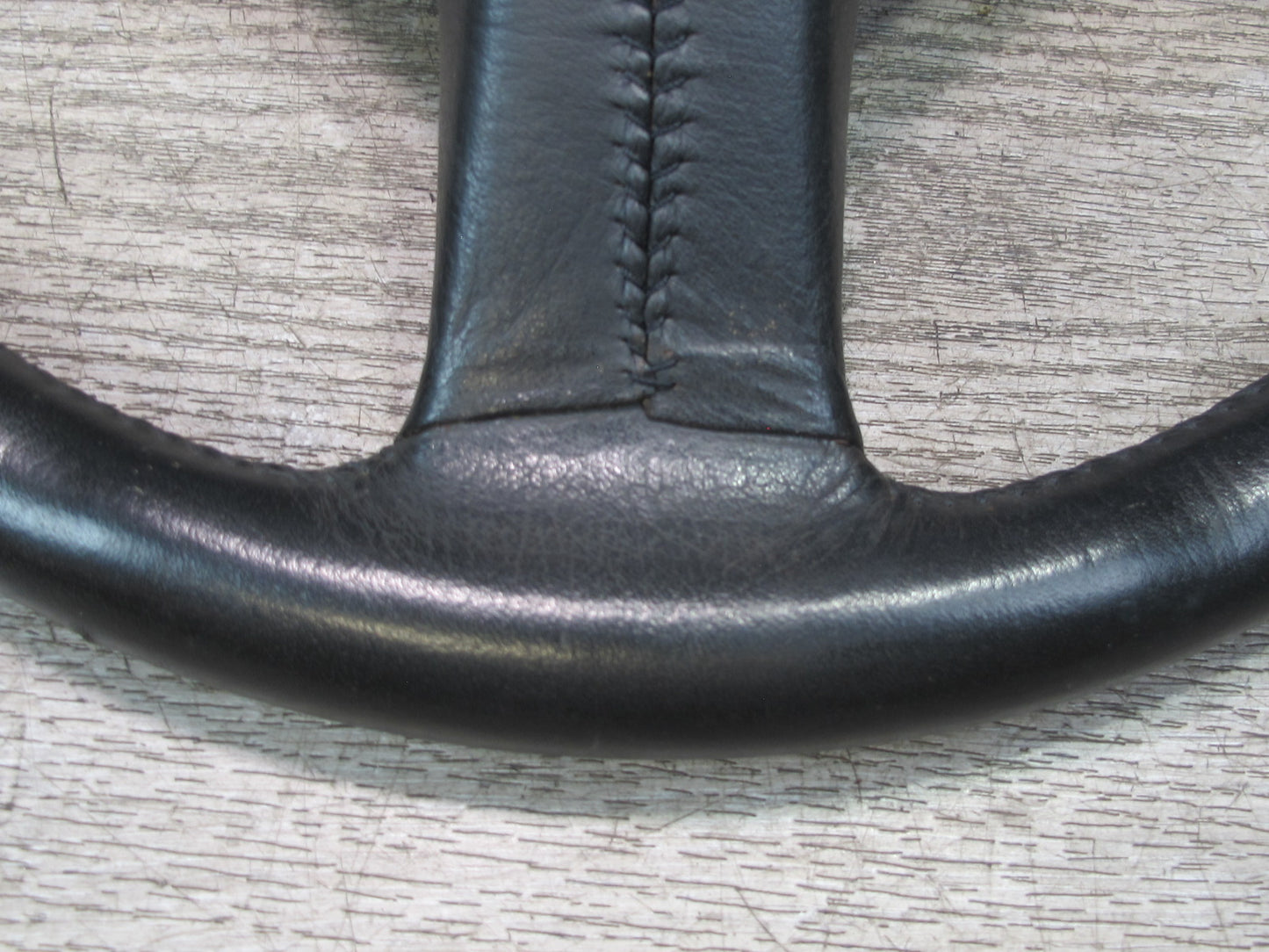 86-91 Mazda RX7 FC3S NON Turbo 3-SPOKE Leather Steering Black OEM