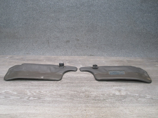 1988 Mazda RX7 FC3S Convertible Set of 2 Front Left & Right Sun Visor Gray OEM