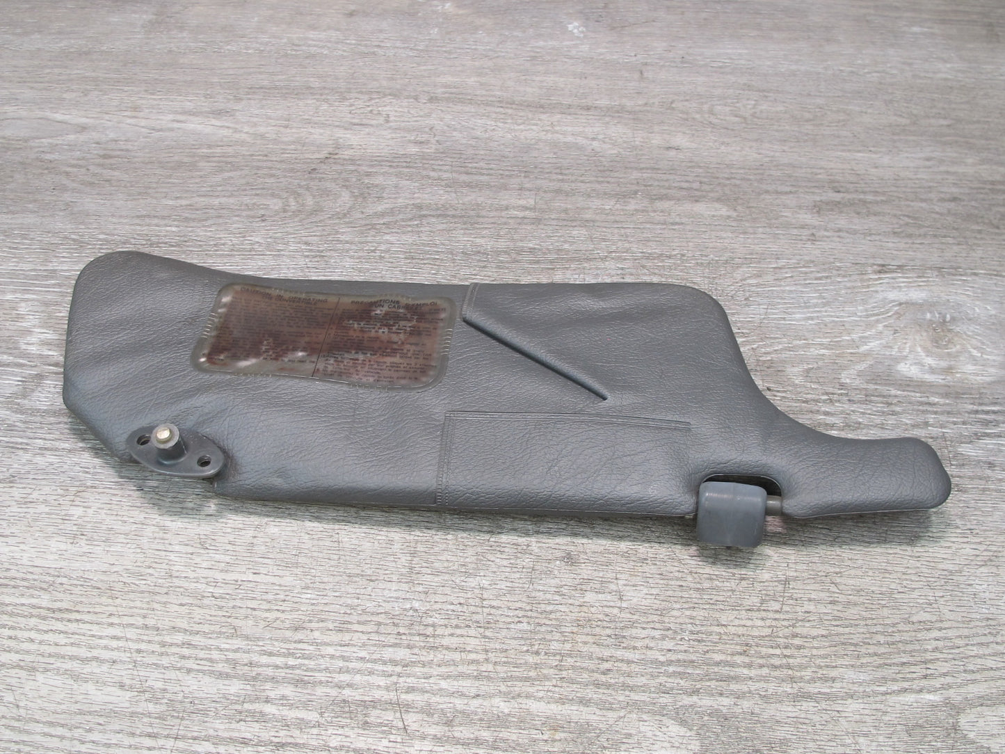 1988 Mazda RX7 FC3S Convertible Set of 2 Front Left & Right Sun Visor Gray OEM