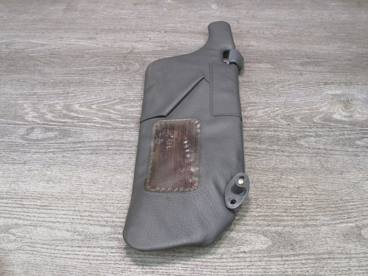 1988 Mazda RX7 FC3S Convertible Set of 2 Front Left & Right Sun Visor Gray OEM