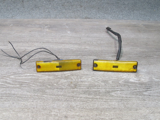 86-89 Mazda RX7 FC3S Set of 2 Front Left & Right Side Marker Light Lamp OEM