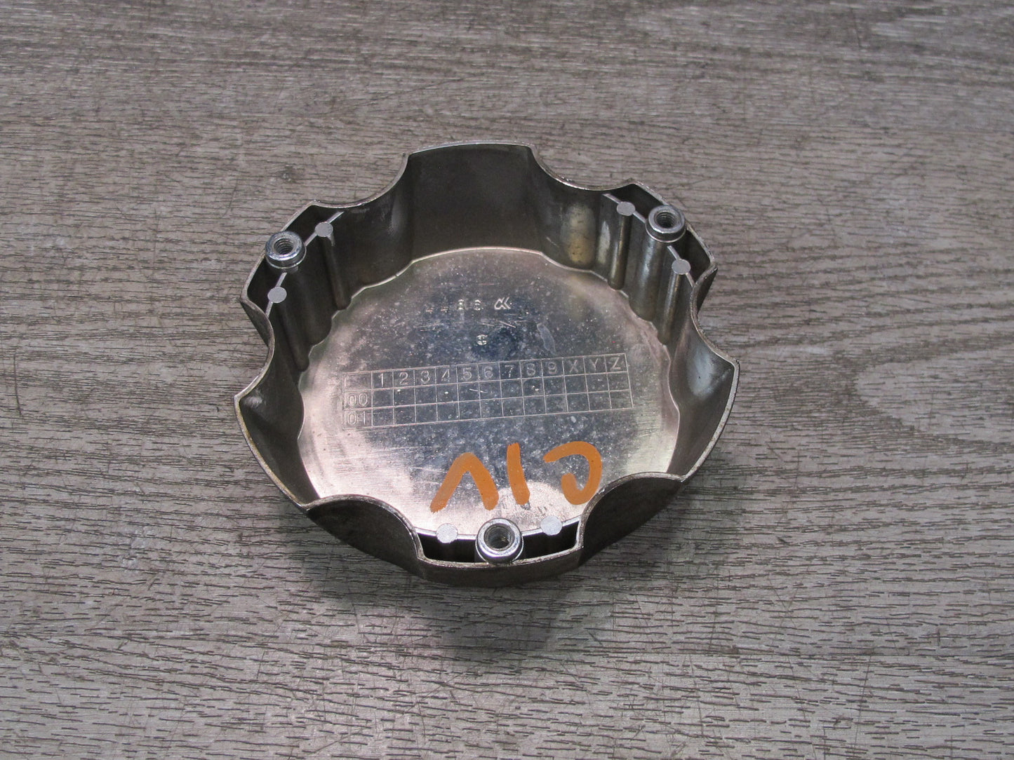 99-01 Isuzu Vehicross Set of 4 Center Wheel Cap Cover OEM