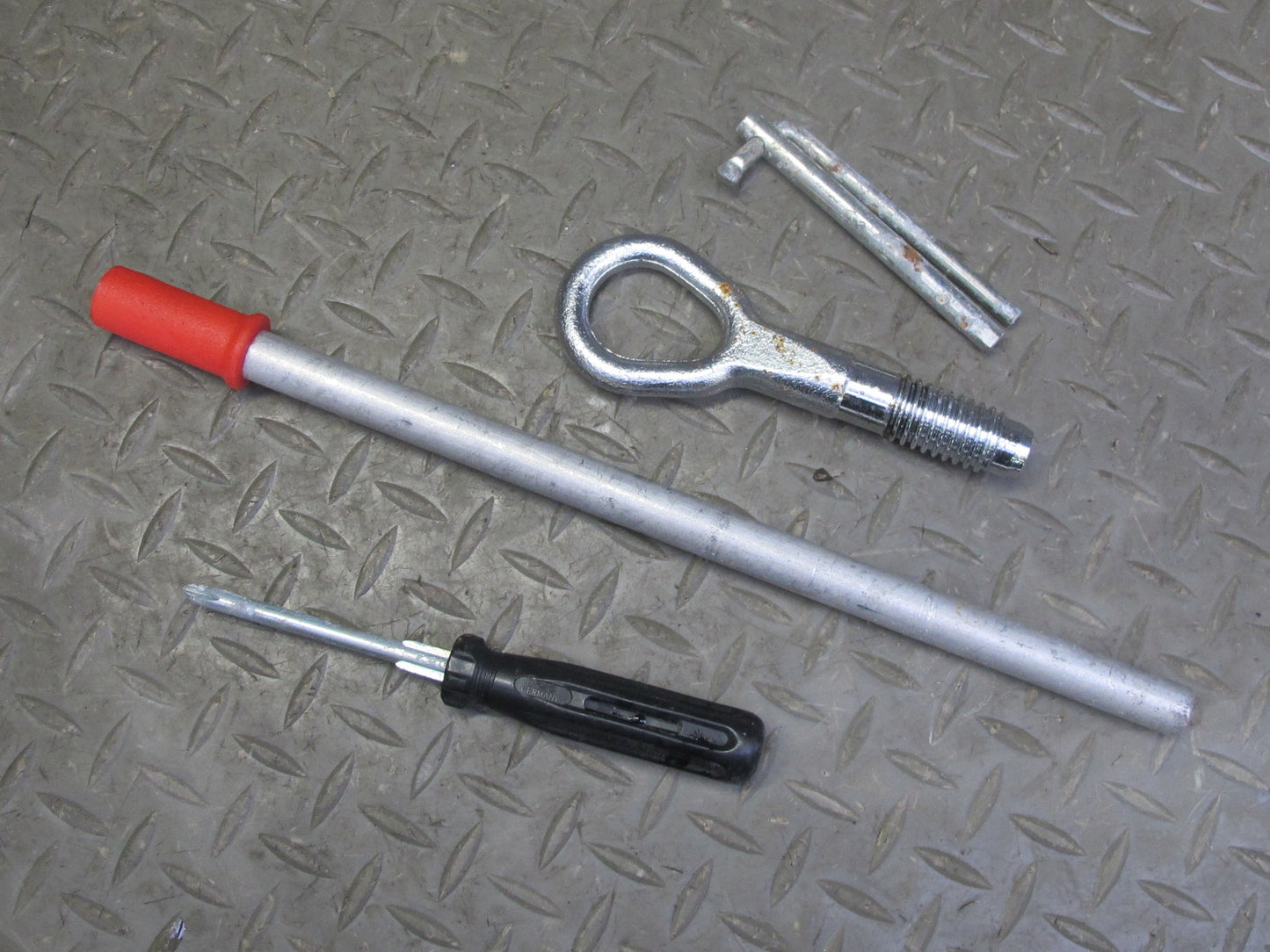 1997-2004 Porsche Boxster 986 Spare Tire Wheel Tool Jack KIT Set W/ Foam Set