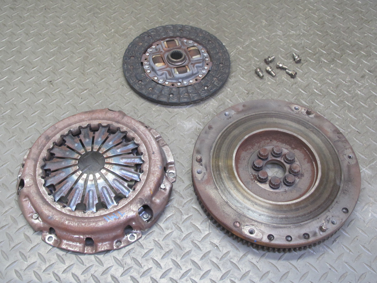 00-05 Toyota MR2 Spyder ZZW30L SMT Flywheel Clutch Pressure Plate Set OEM