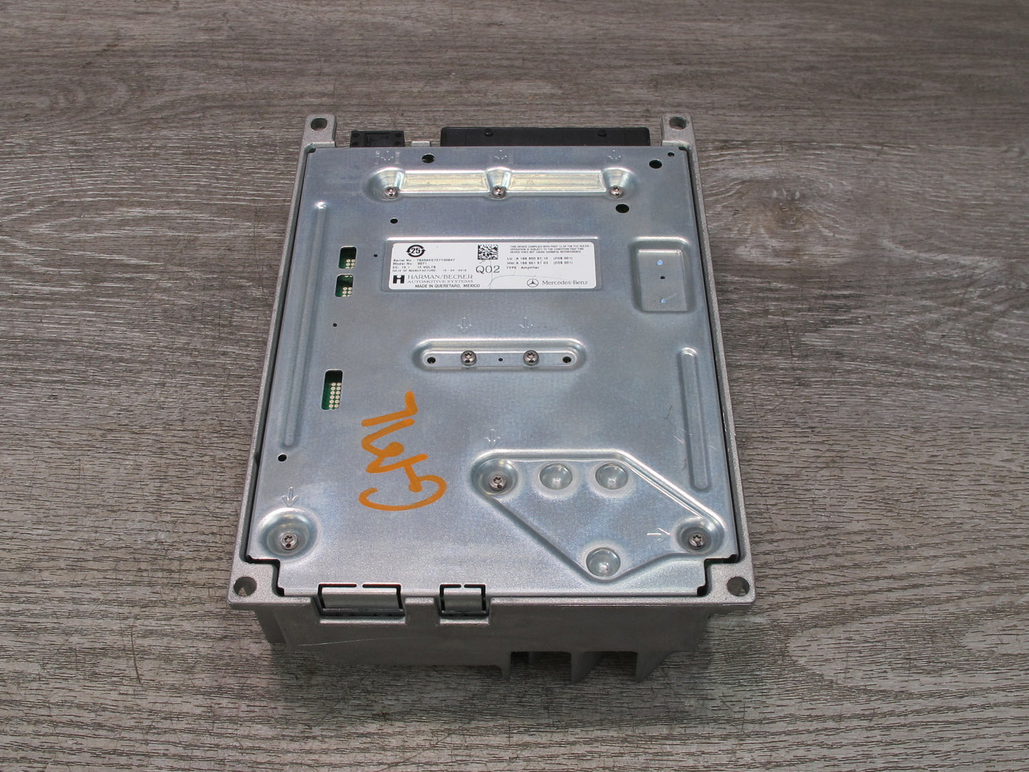 2012-2015 Mercedes W166 ML Harman Becker Radio Audio Amplifier AMP 1669006710