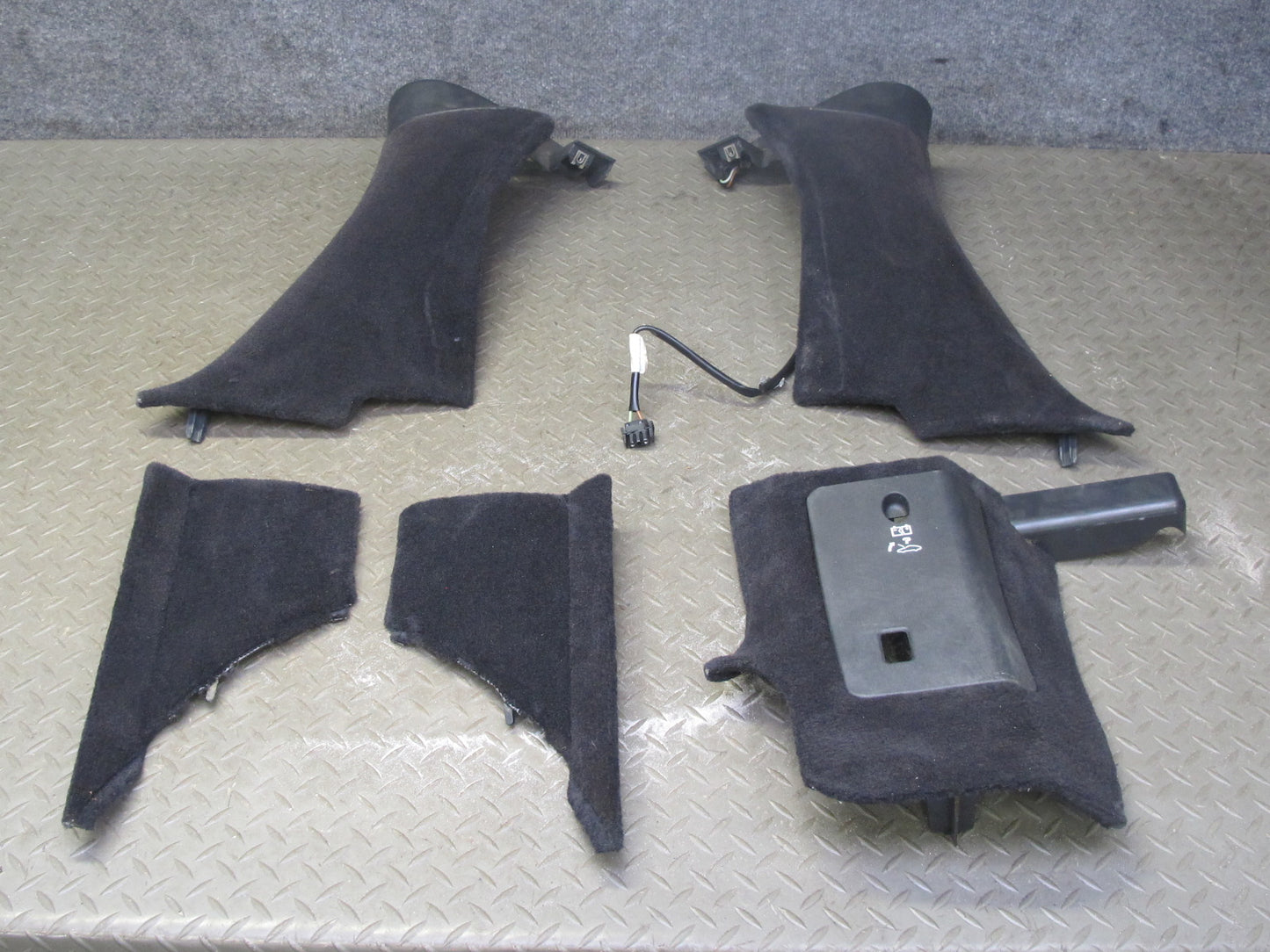 1997-2004 Porsche Boxster 986 Pillar Center Console Interior Trim Panel Set of 5