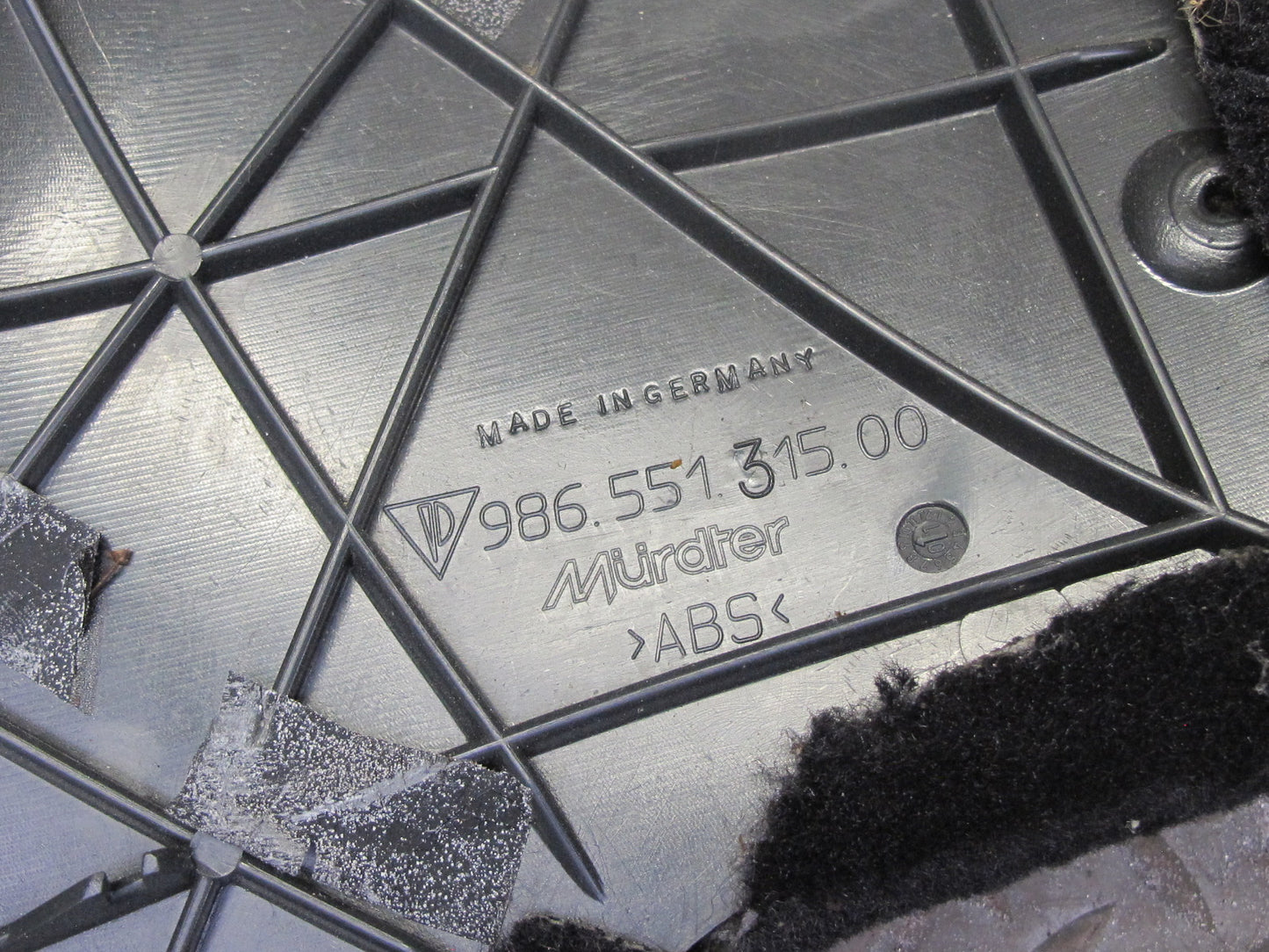 1997-2004 Porsche Boxster 986 Pillar Center Console Interior Trim Panel Set of 5