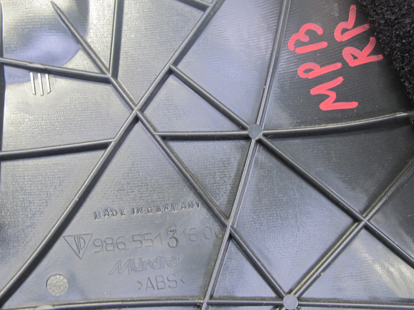 1997-2004 Porsche Boxster 986 Pillar Center Console Interior Trim Panel Set of 5