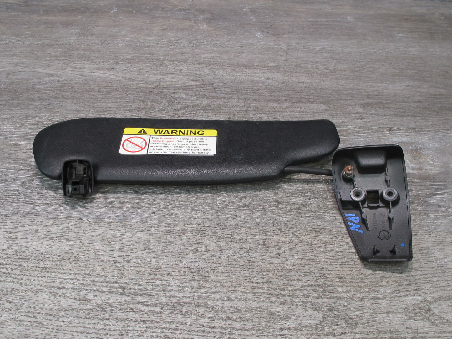 1999-2005 Porsche 911 Carrera 996 Convertible Front Left & Right Sun Visor Set