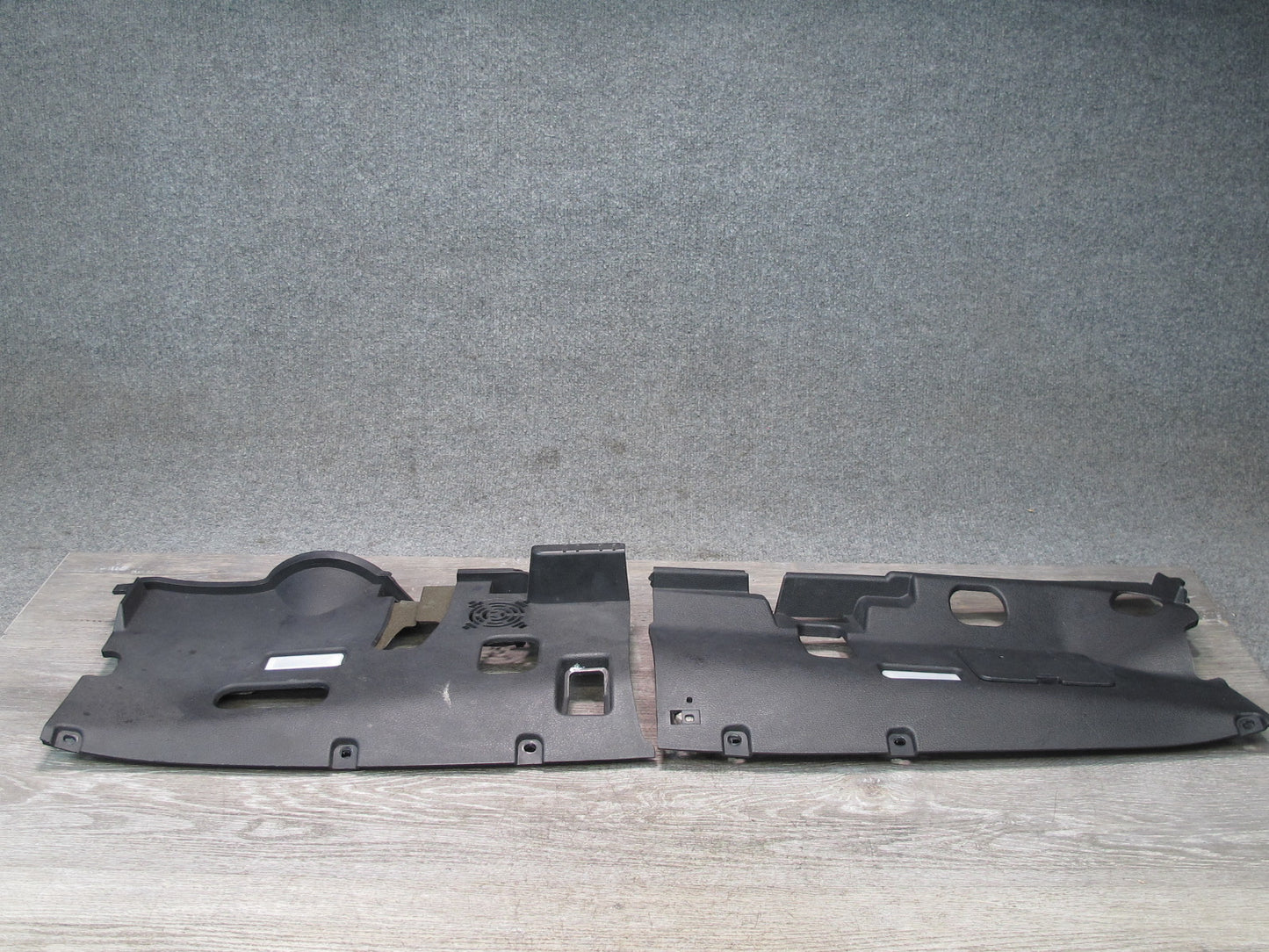 2008-2014 BMW E71 E72 X6 X6M Under Dash Front Left & Right Trim Panel Set of 2