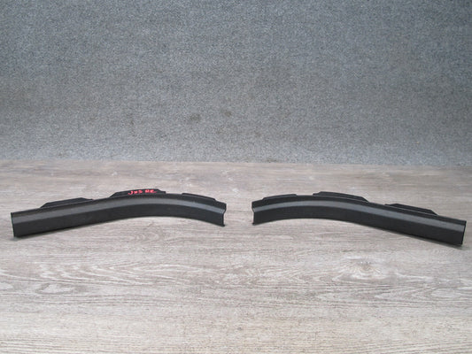 2008-2014 BMW E71 X6 X6M Rear Door Scuff Sill Plate Trim Panel Set of 2