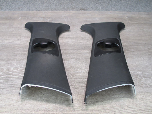 2008-2014 BMW E71 E72 X6 X6M Interior B Pillar Upper Trim Cover Panel Set of 2