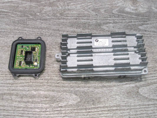 2013-2014 BMW E71 X6 X6M Front LED Adaptive Headlight Light Control Module Set
