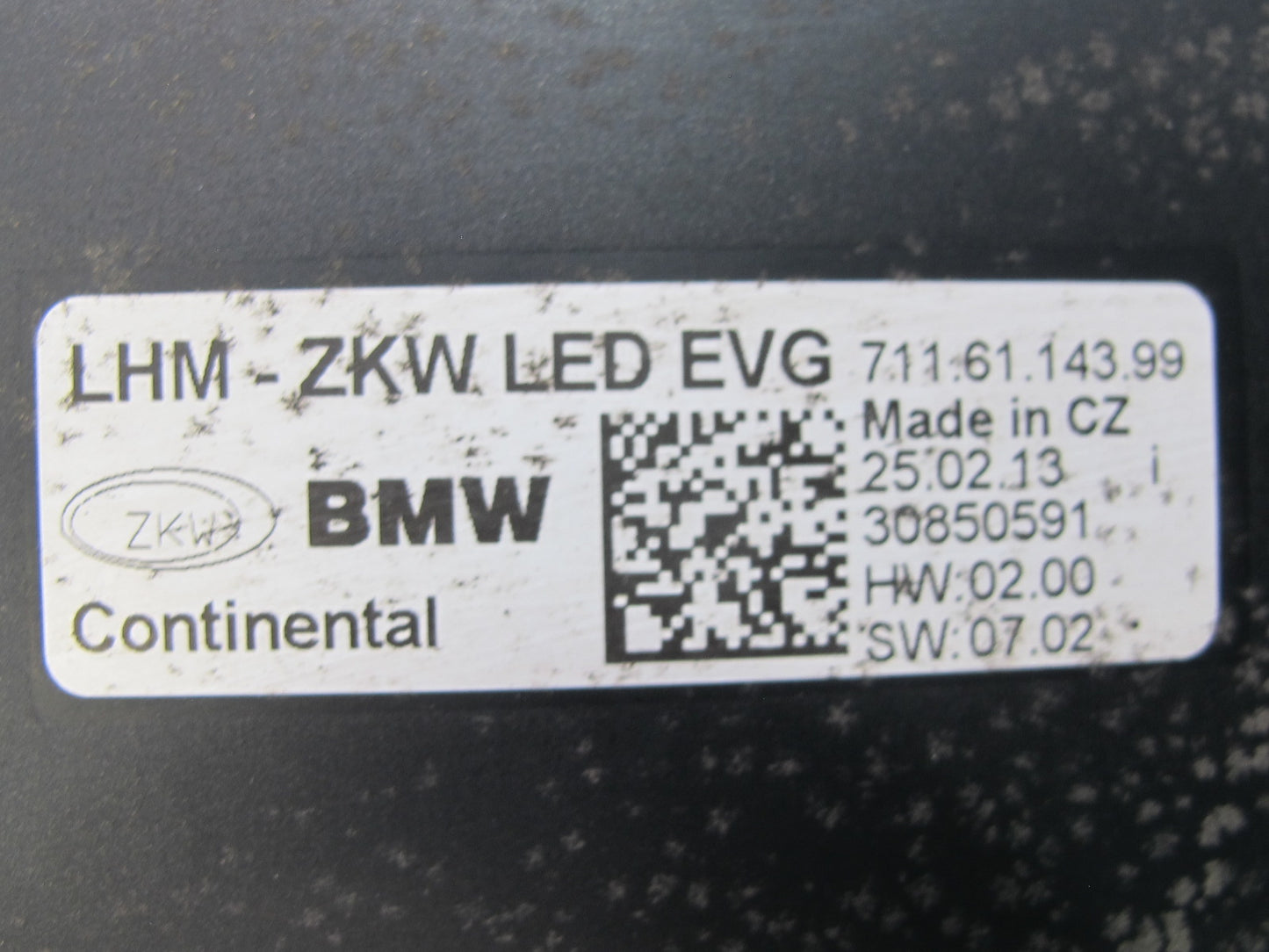 2013-2014 BMW E71 X6 X6M Front LED Adaptive Headlight Light Control Module Set
