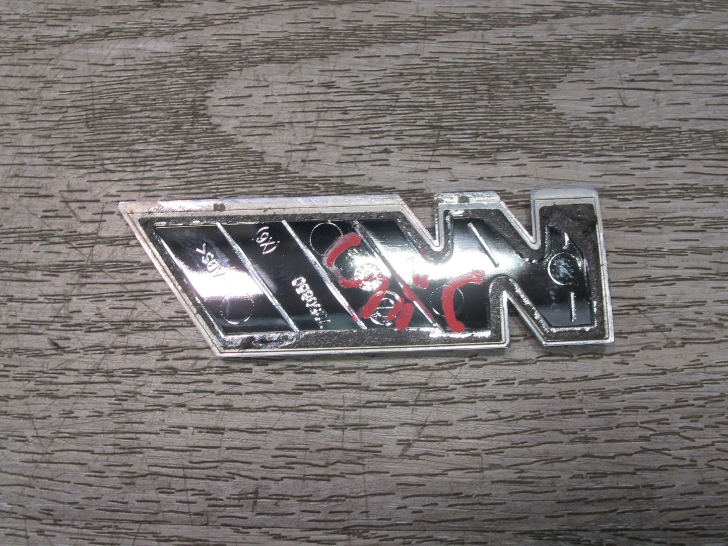 2010-2014 BMW E71 X6M Rear Trunk Lid Tailgate Emblem Logo Badge Set