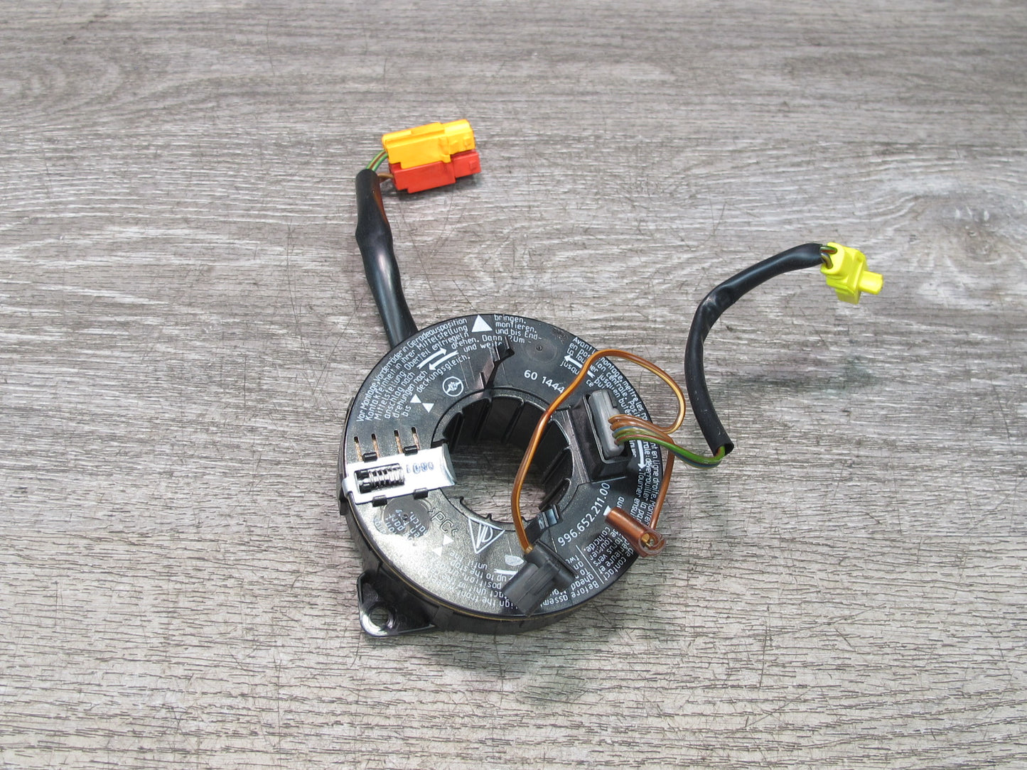 99-05 PORSCHE 911 CARRERA 996 STEERING COLUMN CLOCK SPRING 99665221100 OEM