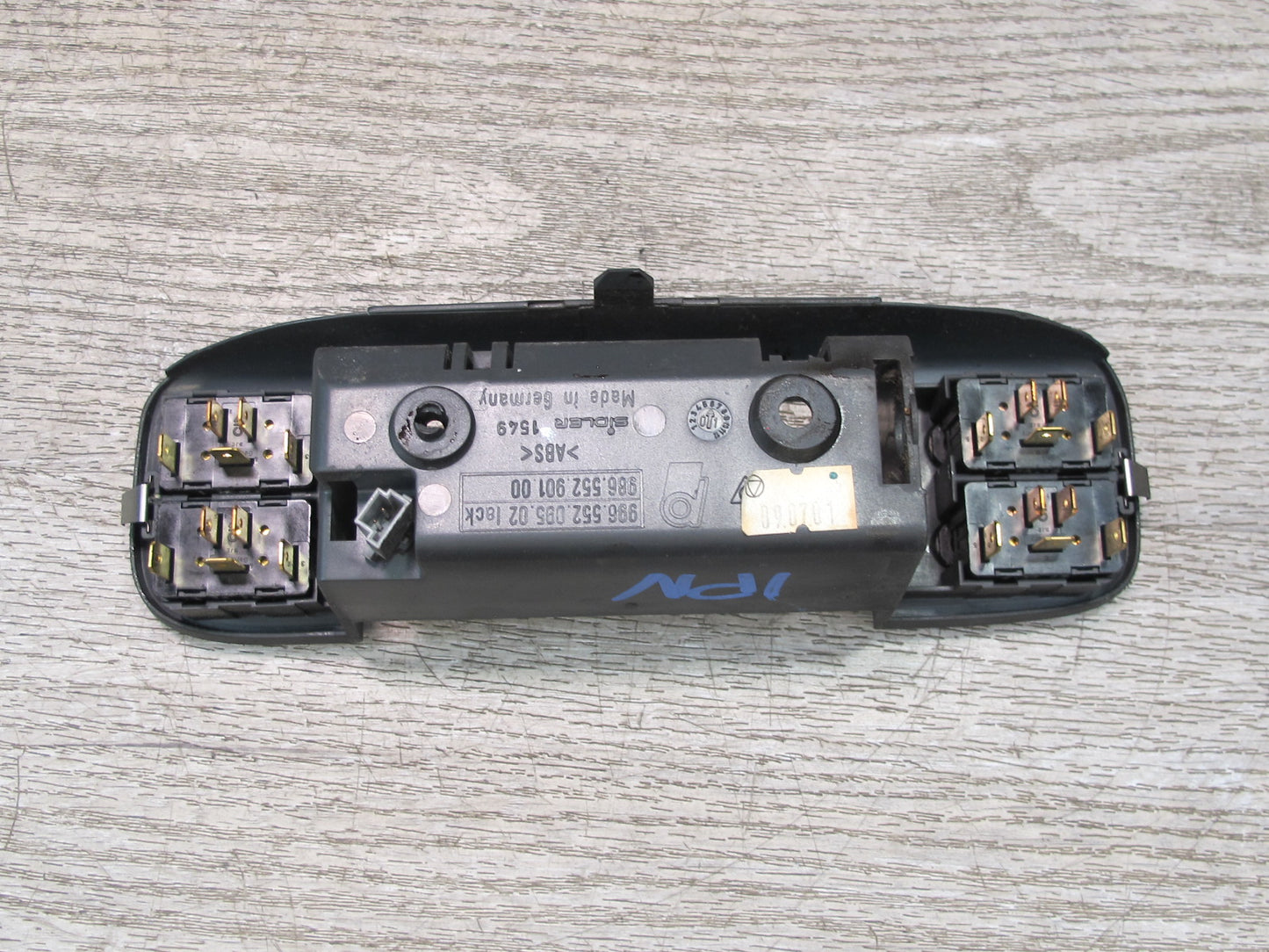 2000-2005 Porsche 911 Carrera 996 Center Console Master Window Switch