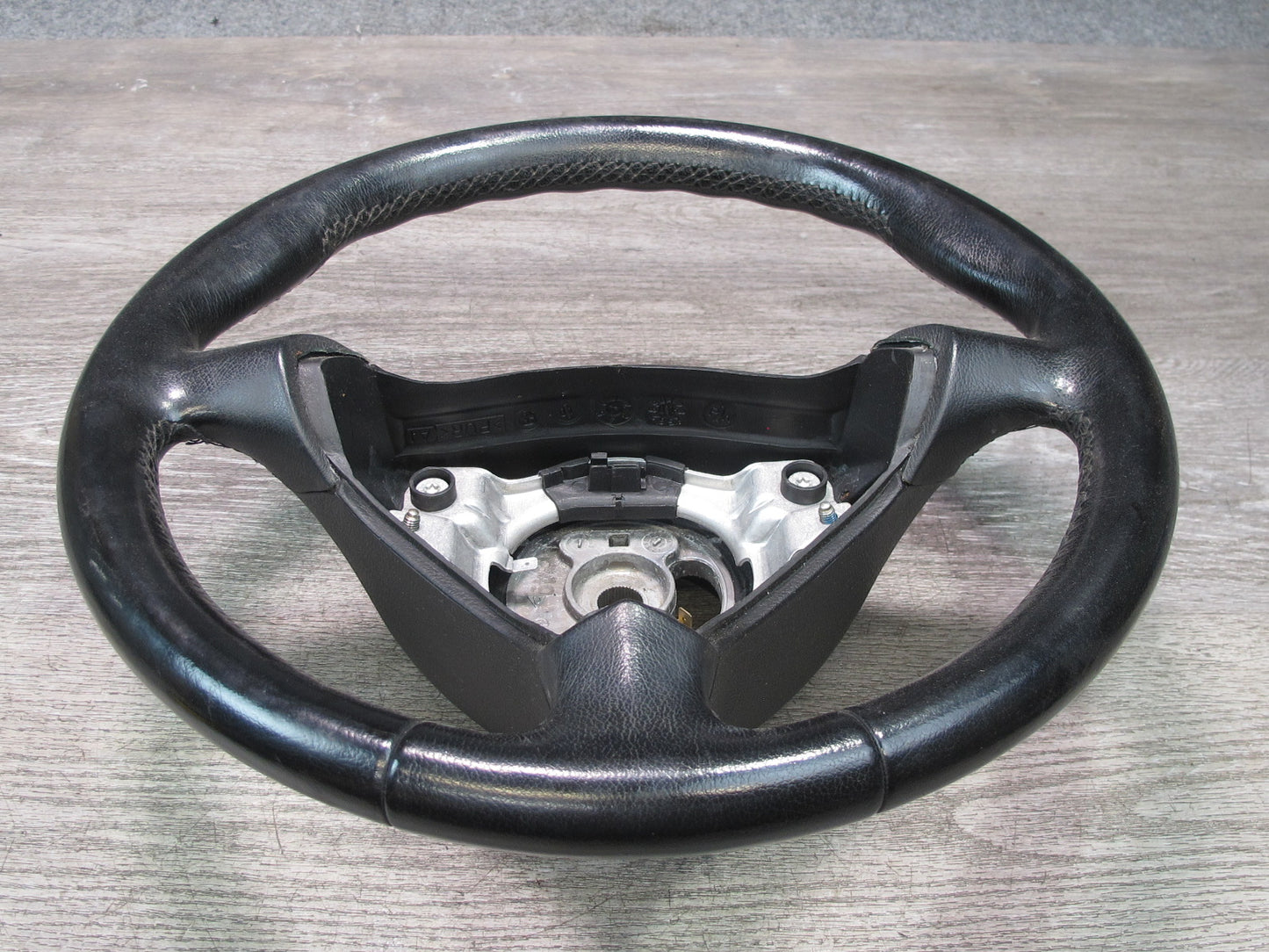 1999-2005 Porsche 911 Carrera 996 M/T 3-SPOKE Leather Steering Black