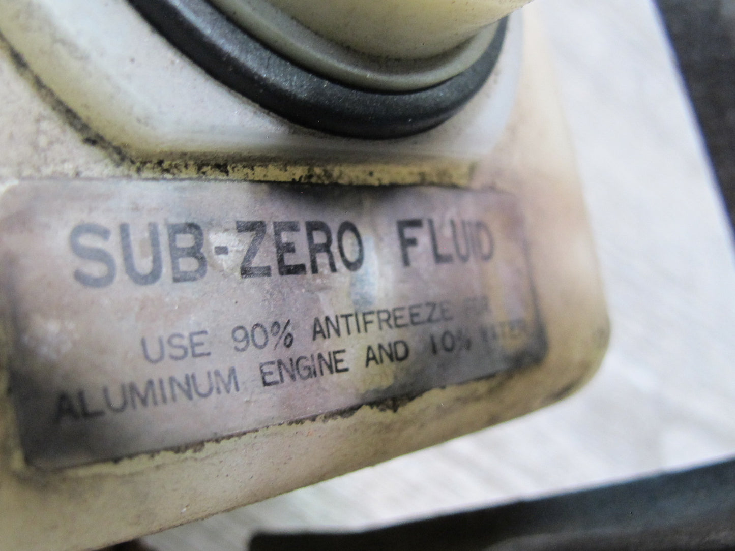 86-91 Mazda RX7 FC3S NA Sub Zero Starting Assist Fluid Reservoir Tank w Pump OEM