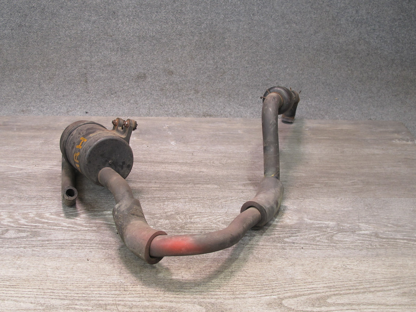 86-88 Mazda RX7 Air Intake Pump Cleaner Tank Bottle Reservoir w Hose Pipe OEM