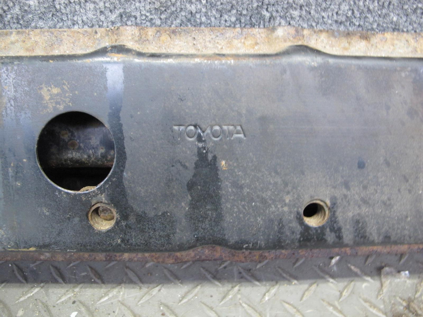 86-92 Toyota Supra MK3 Rear Bumper Reinforcement Impact Bar OEM