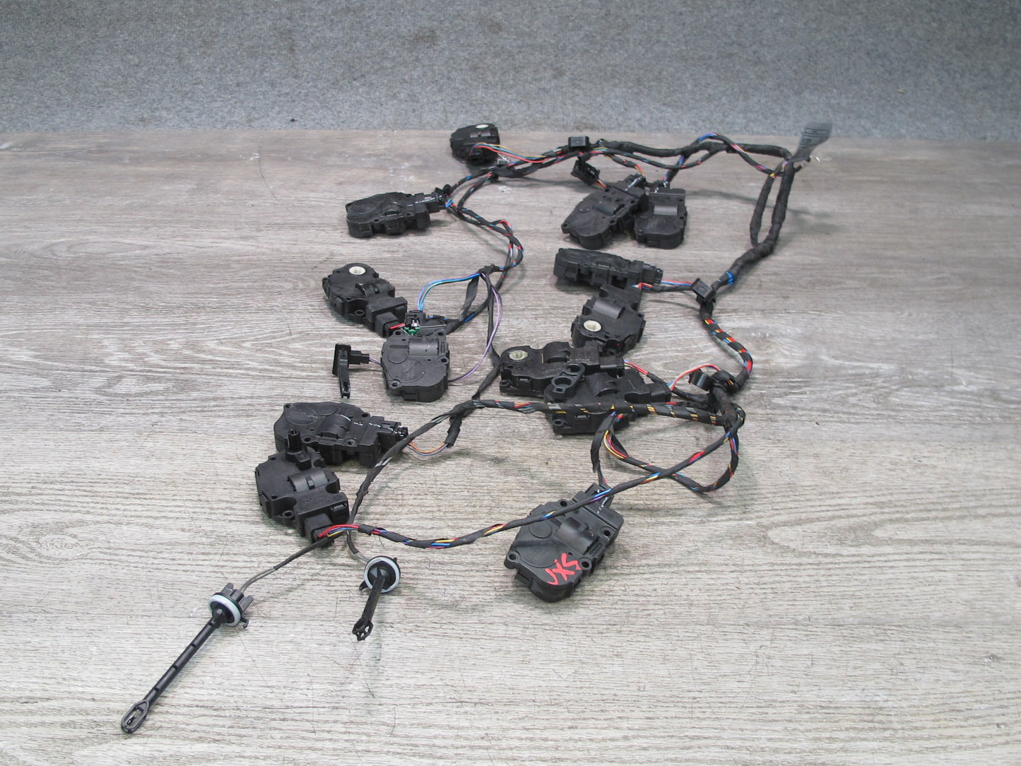 2008-2014 BMW E71 X6 X6M A/C Heater Flap Door Actuator Motor Wiring Set