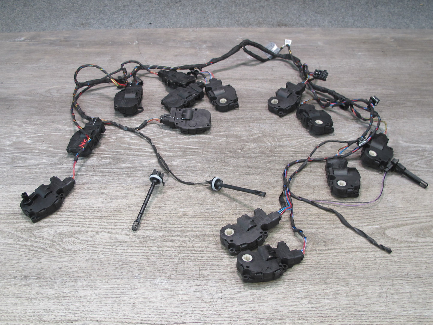 2008-2014 BMW E71 X6 X6M A/C Heater Flap Door Actuator Motor Wiring Set
