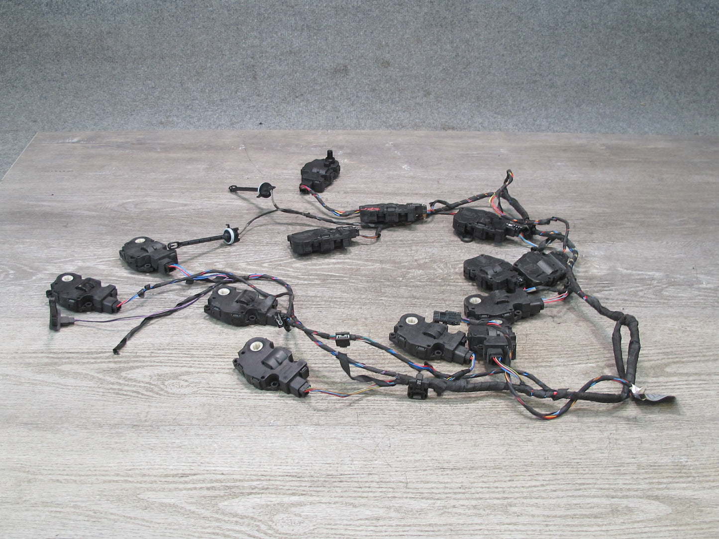 2008-2014 BMW E71 X6 X6M A/C Heater Flap Door Actuator Motor Wiring Set