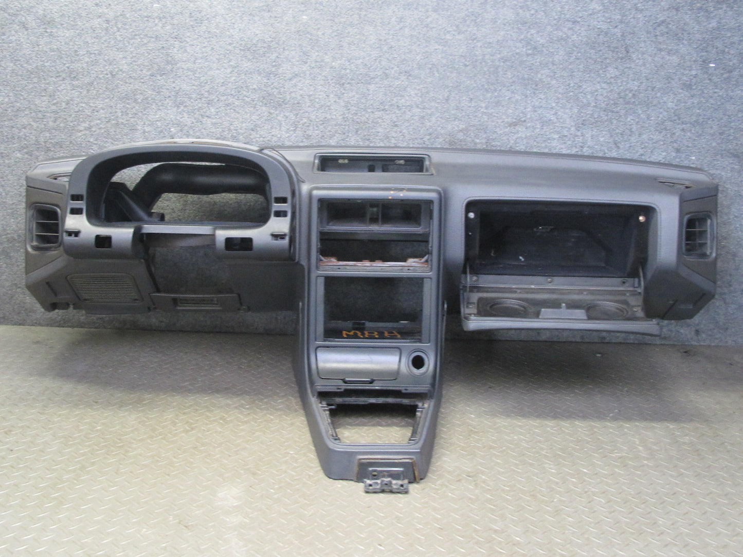 1988 Mazda RX7 FC3S Convert Dashboard Dash Instrument Trim Cover Panel Gray OEM