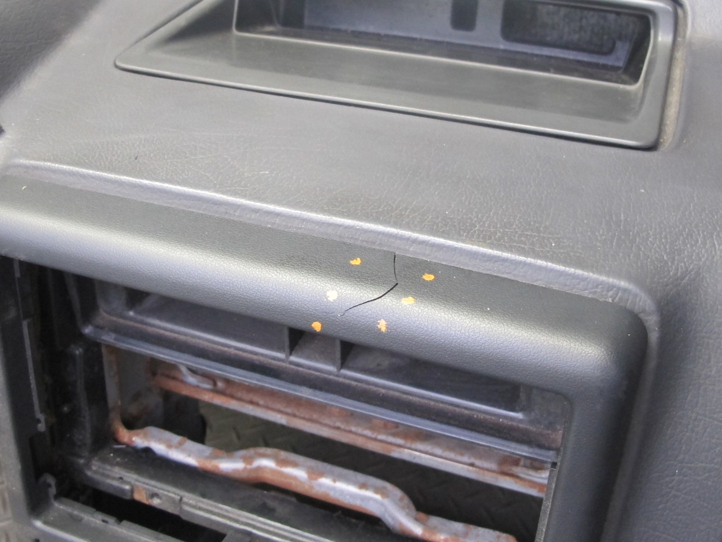 1988 Mazda RX7 FC3S Convert Dashboard Dash Instrument Trim Cover Panel Gray OEM